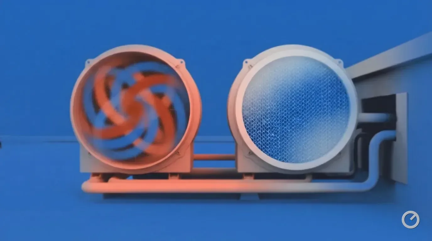 Thermal-toned energy and heat recovery cores