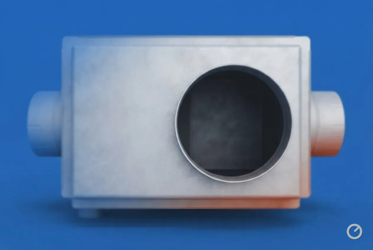 Thermal-toned duct transition fitting